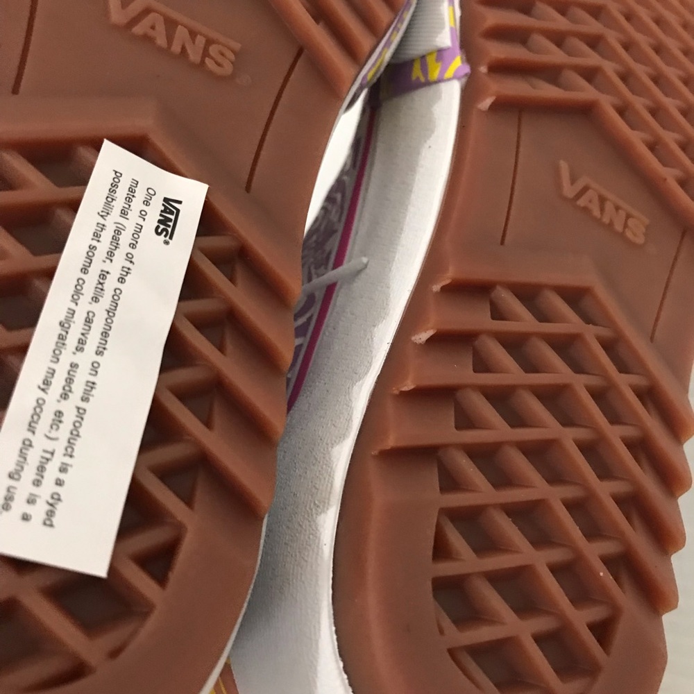 New Vans Old Skool Stacked Platform Sneaker Wavy Daze Lilac Purple Women’s 9.5 - Picture 8 of 9